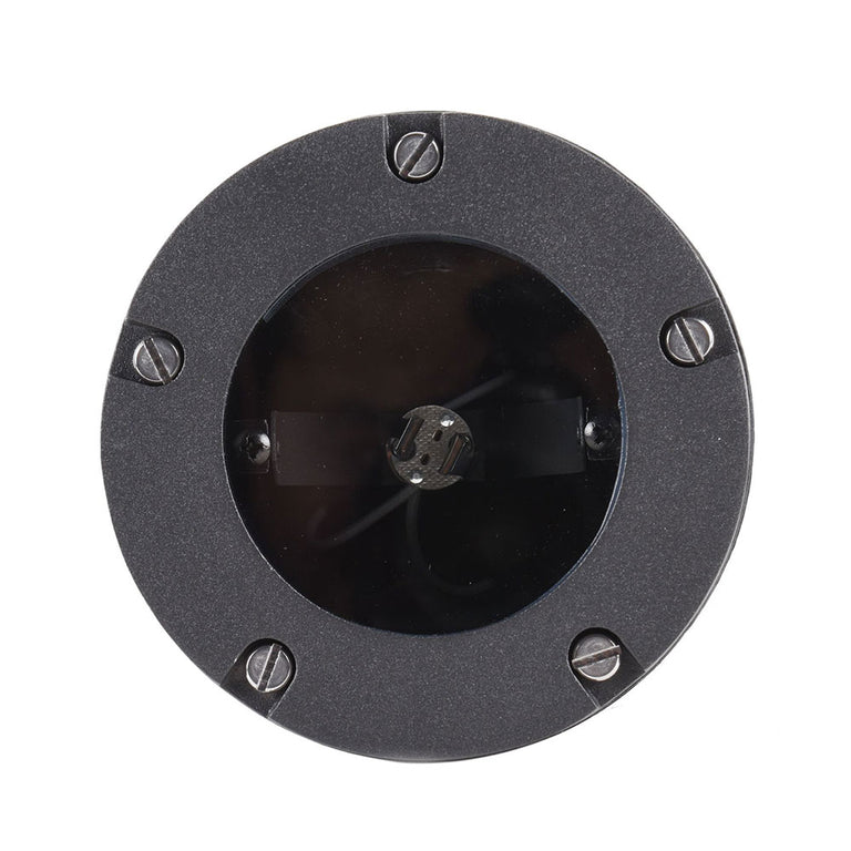 Giza 5W 12V AC / DC Cast Aluminium Inground Uplight Black / Warm White - PGL1300BK-PLXC5-MR16-WF-27K