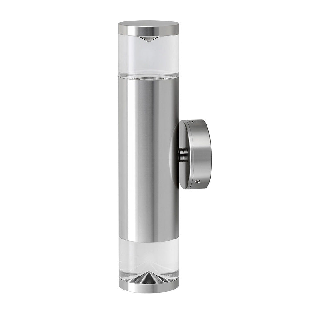 Phare 240V GU10 Up/Down Wall Pillar Light Titanium Anodized - PHARE02G