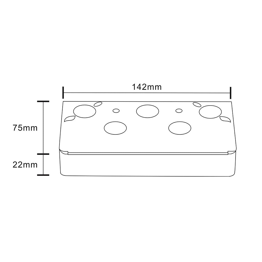 Leenan 12V AC / DC 0.8W LED Step Light Bronze / Warm White - PHL6609BZ