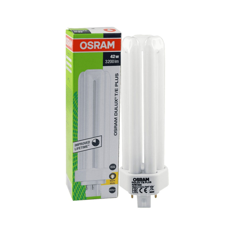 Dulux T/E Plus Lumilux PL-T 42W 830 GX24q-4 4 Pins Warm White - PLTT42W8304P