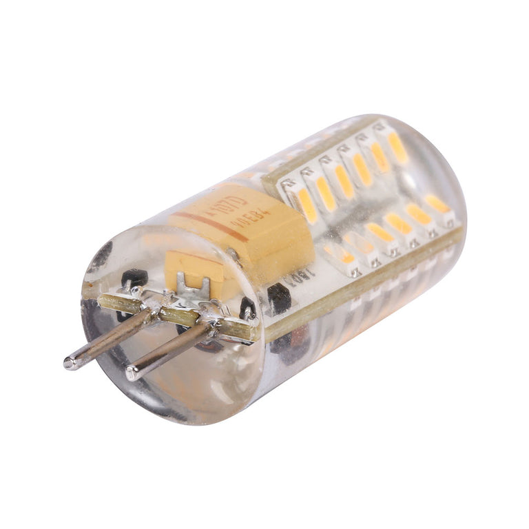 High Output 12V AC / DC 2.5W G4 Bi-Pin Dimmable LED Globe Warm White - PLV2-G4-27K