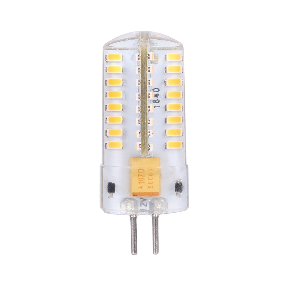 High Output 12V AC / DC 3.5W G4 Bi-Pin Dimmable LED Globe Warm White - PLV3-G4-30K