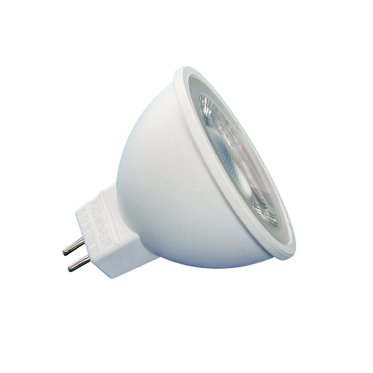 High Output 12V AC / DC 3W MR16 38° LED Globe Warm White - PLVS3-MR16-FL-27K