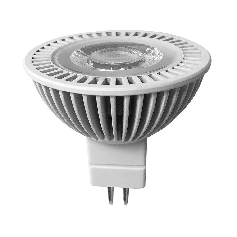High Output 12V AC / DC 3W MR16 38° Dimmable LED Globe Warm White - PLXC3-MR16-FL-30K