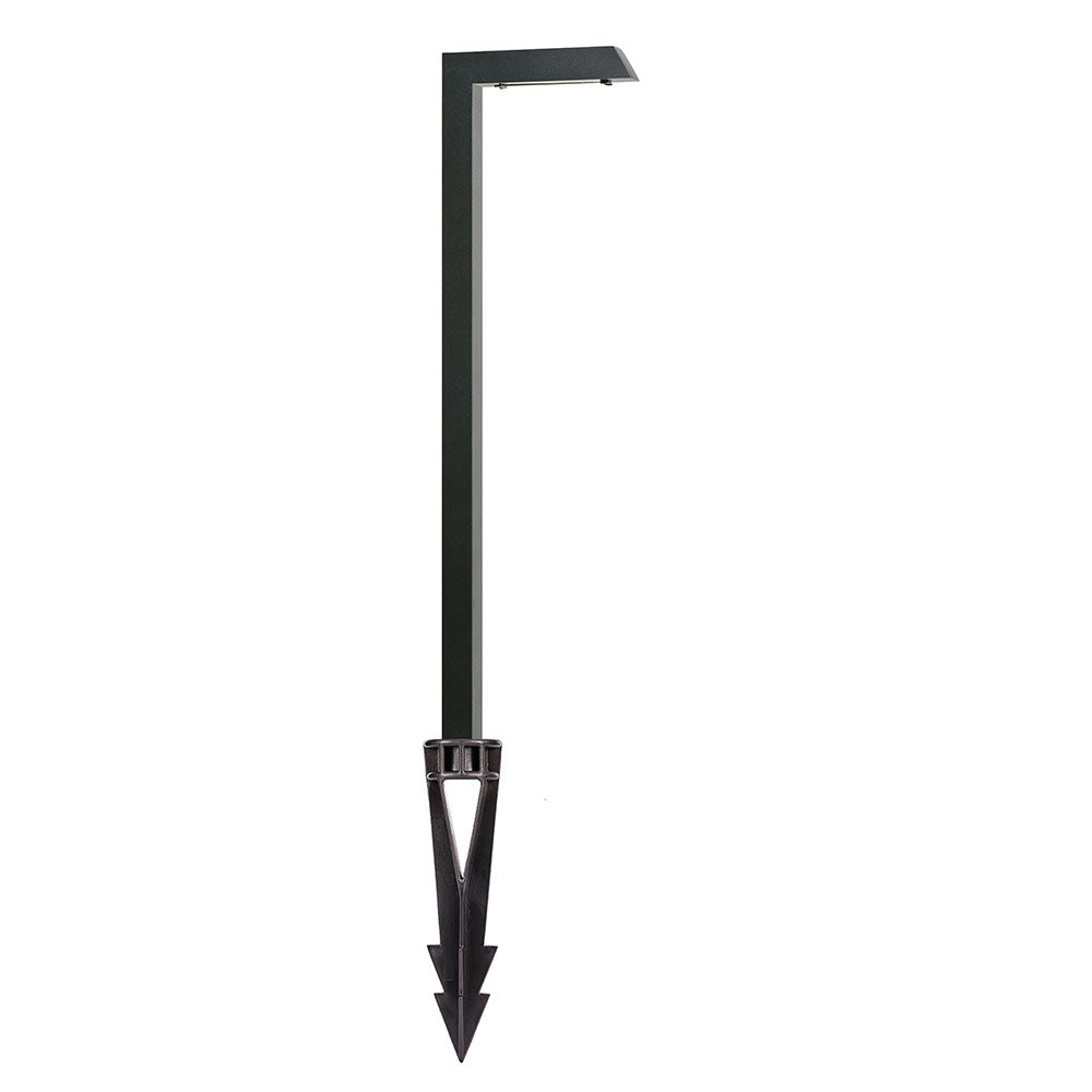 Cavalla 12V AC / DC 2W LED Aluminium Garden Path Light Black / 2700K - HI-PPL1100BK-27K