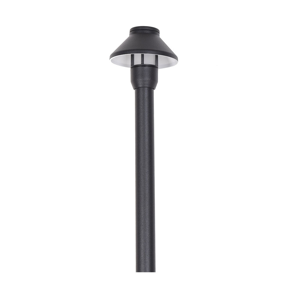 Wydra 3.5W LED 12V AC / DC Cast Aluminium 457mm Path Light Black / Warm White - PPL1301BK-18-PLV3-G4-27K