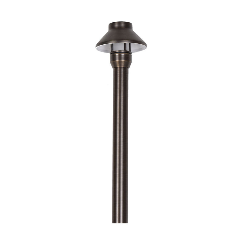 Wydra 3.5W LED 12V AC / DC Cast Brass 610mm Path Light Weathered Bronze - PPL2301WB-24-PLV3-G4-27K