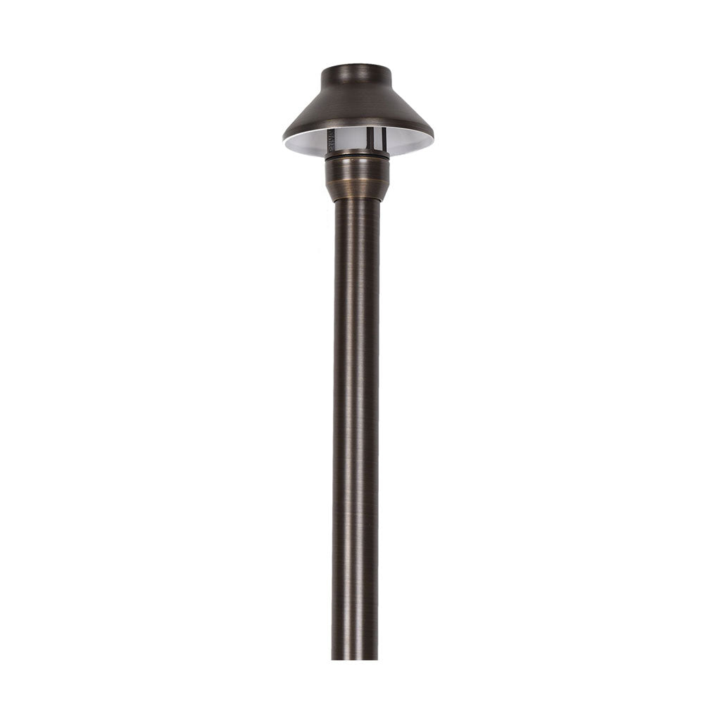 Wydra 12~24V AC / DC G4 Cast Brass 610mm Path Light Weathered Bronze - PPL2301WB-24