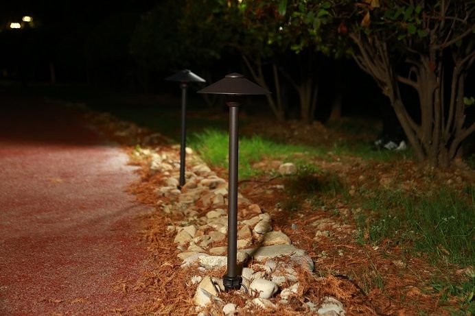 Java 3.5W LED 12V AC / DC Cast Aluminium 305mm Path Light Bronze - PPL1403BZ-12-PLV3-G4-27K