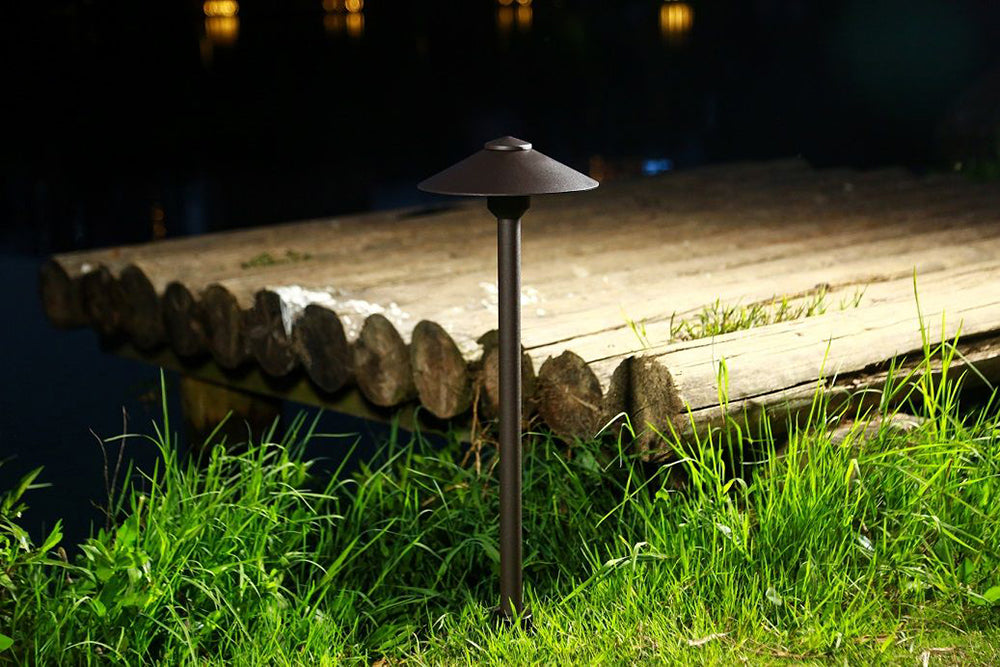 Java 3.5W LED 12V AC / DC Cast Aluminium 457mm Path Light Bronze - PPL1403BZ-18-PLV3-G4-27K