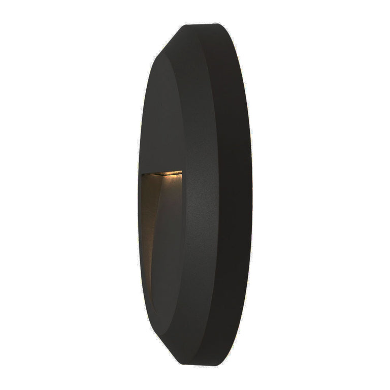 Prima 1W Round LED Step Light Black / Cool White - PRIMA EX.RD-BK