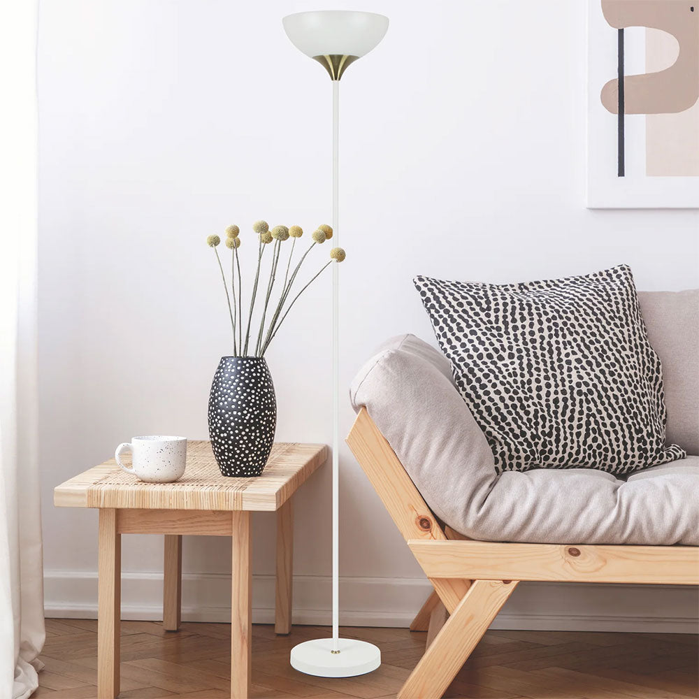 Progetto Iron Up Light Floor Lamp Matt White - PROGETTO-F2
