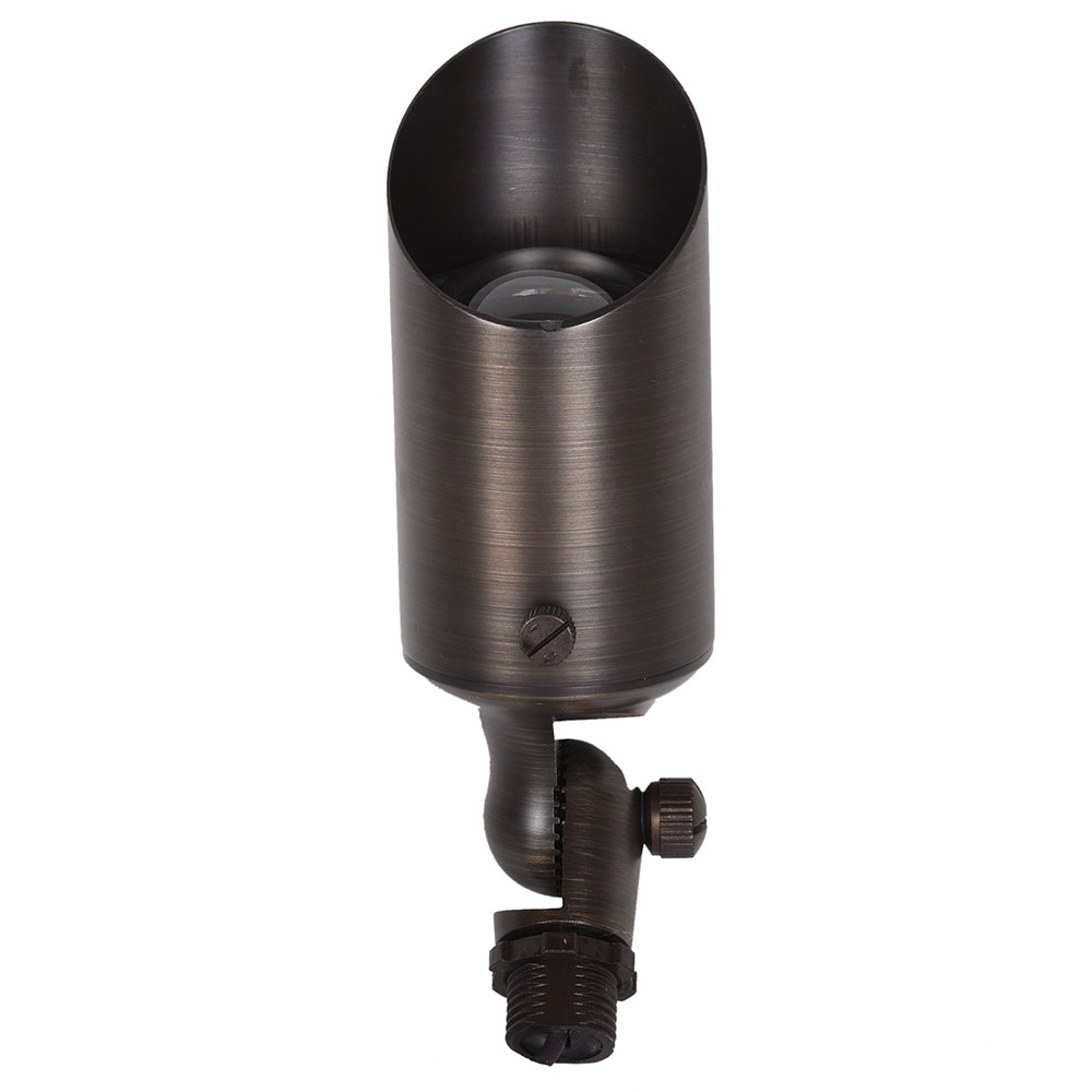 Hilla 12~24V AC / DC MR16 Cast Brass Adjustable Spike Light Weathered Bronze - PSL2300WB