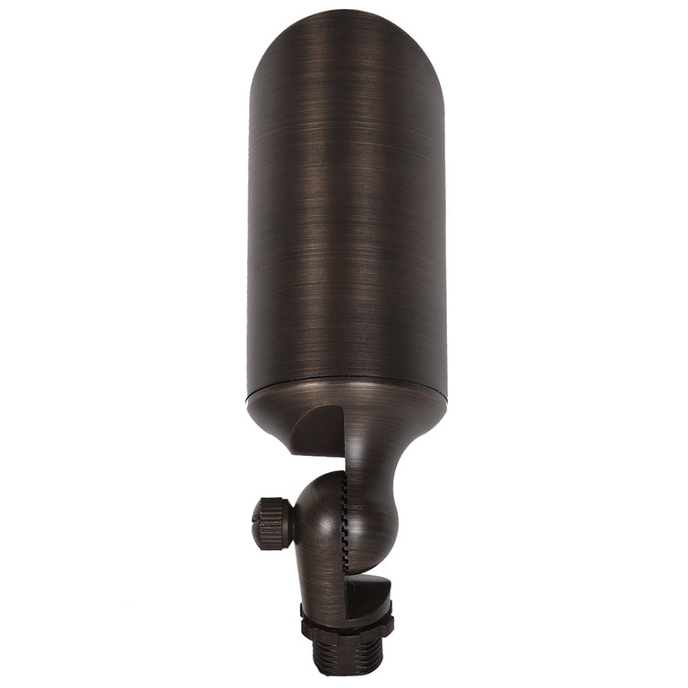 Hilla 12~24V AC / DC MR16 Cast Brass Adjustable Spike Light Weathered Bronze - PSL2300WB