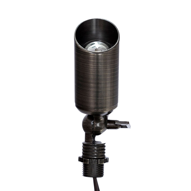 Magnum 12~24V AC / DC MR16 Cast Brass Adjustable Spike Light Bronze - PSL2905WB