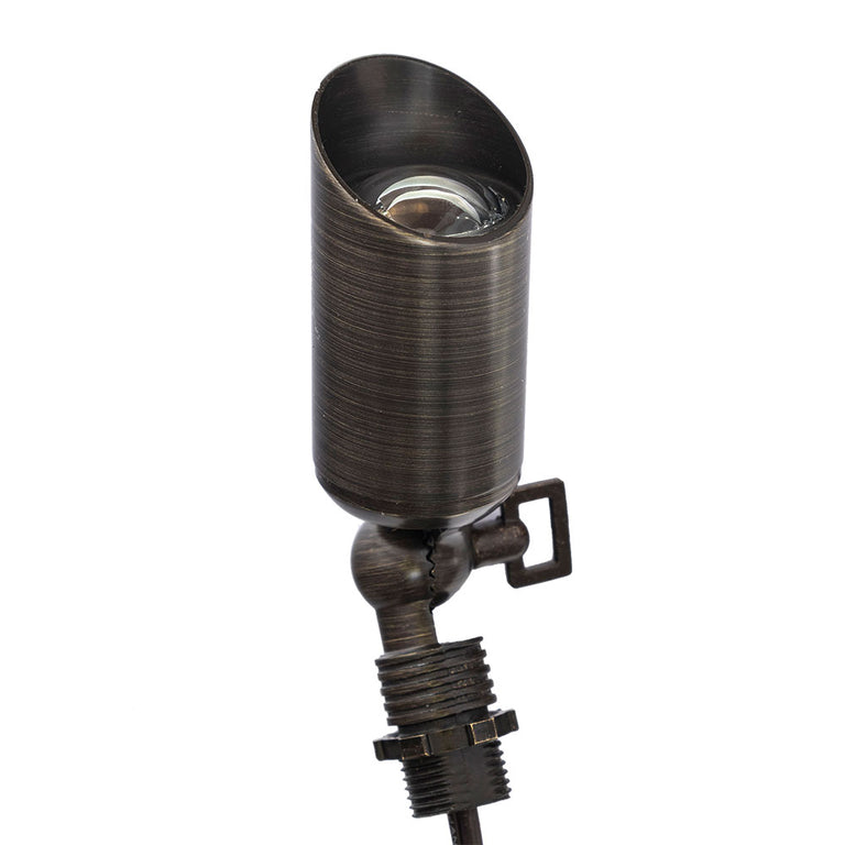 Magnum 12~24V AC / DC MR16 Cast Brass Adjustable Spike Light Bronze - PSL2905WB