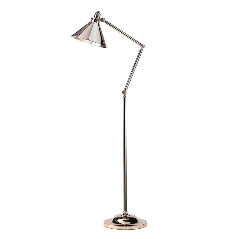 Provence Floor Lamp Polished Nickel - PV-FL-PN