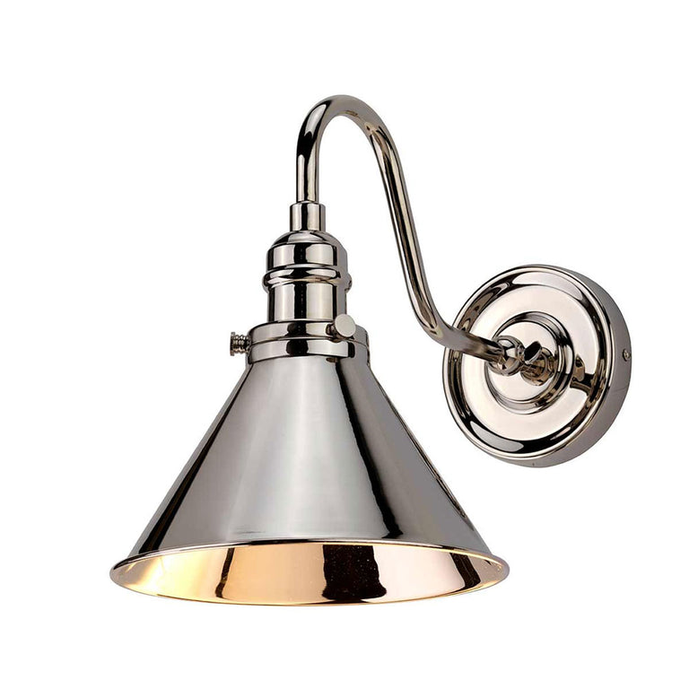 Provence Wall Light Polished Nickel - PV1-PN