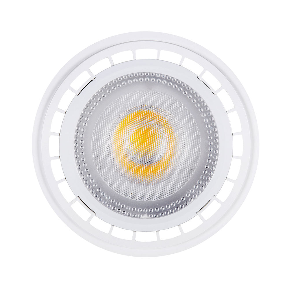 High Output 12V AC / DC 6W AR111 38° Dimmable LED Globe Warm White - PLXC6-PAR36-FL-27K