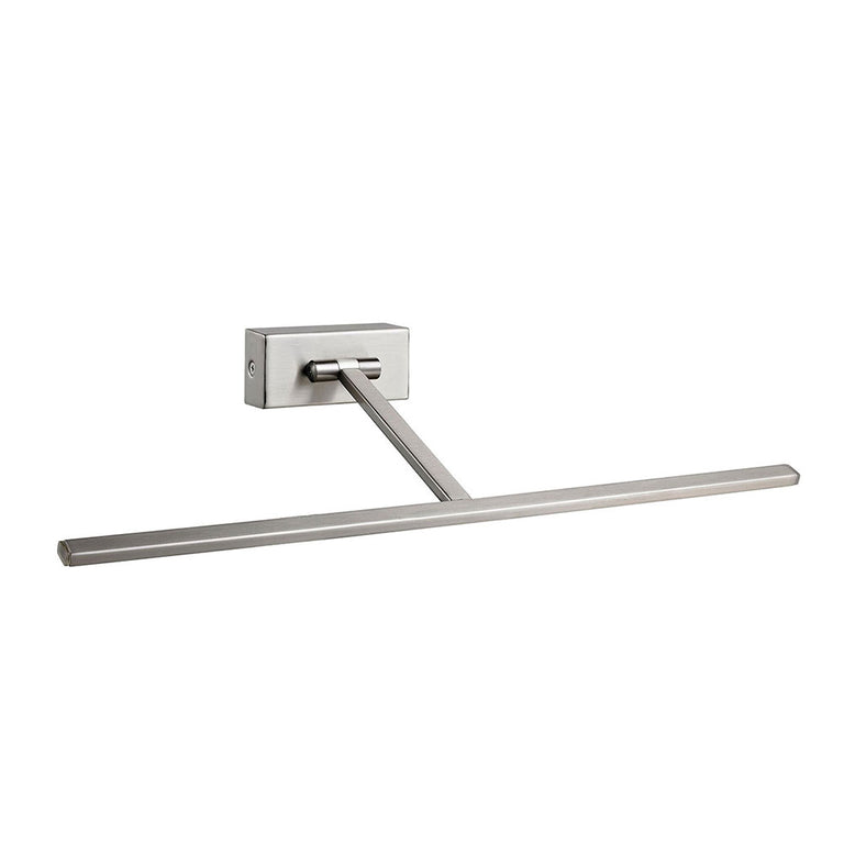 Paris 6W LED Picture Light Satin Nickel / Warm White - PARIS