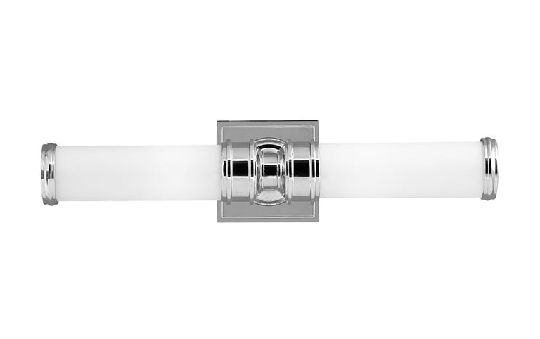 Payne 2 Light Wall Light Polished Chrome - FE/PAYNE2 BATH