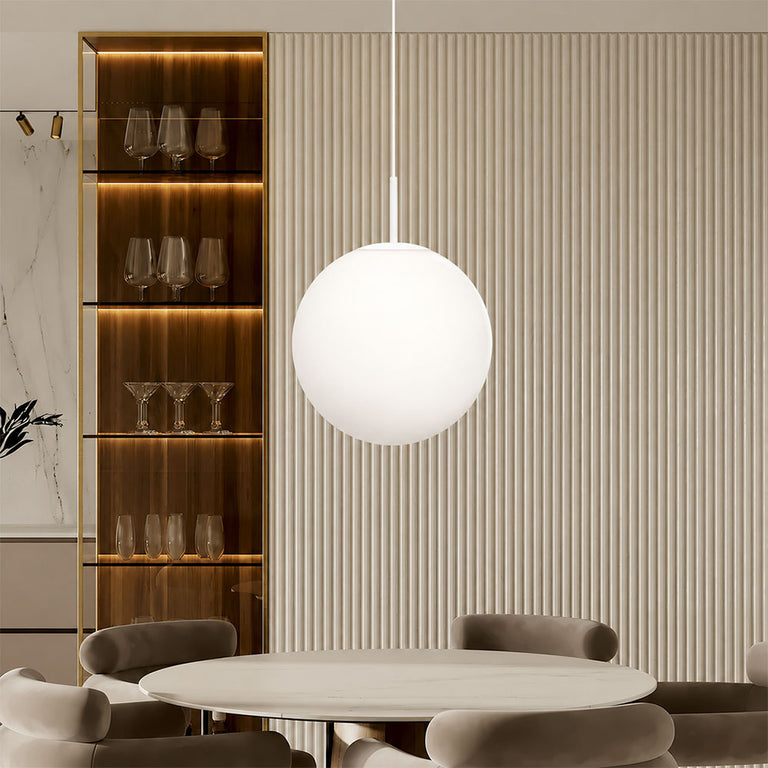 Pearl 400 Pendant White