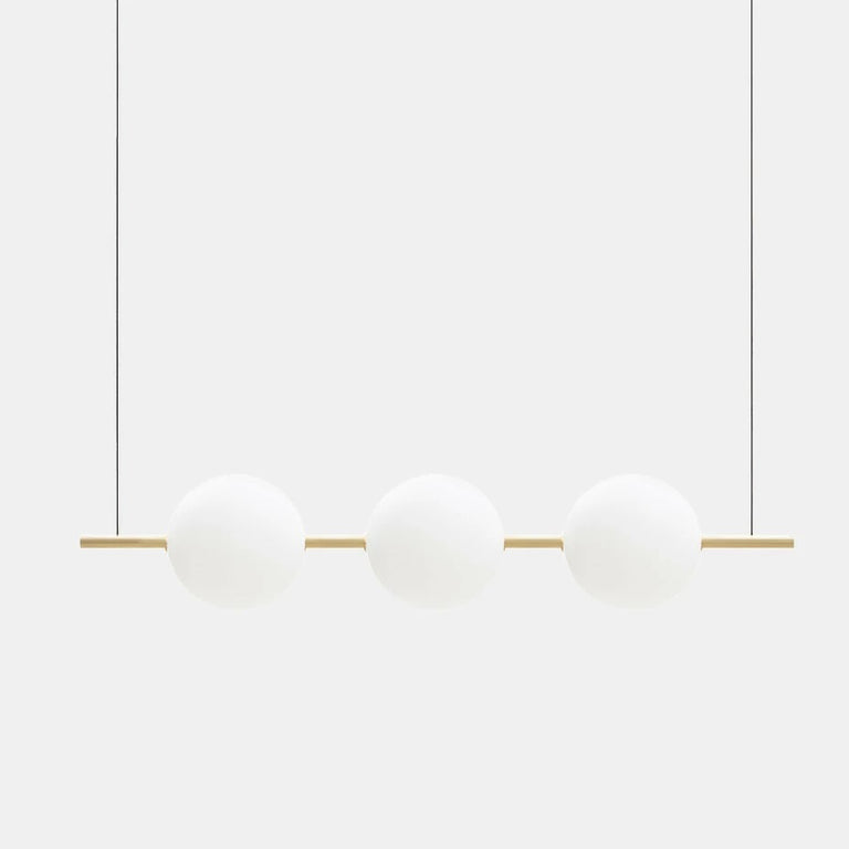 Penelope 3 Light Dimmable LED Pendant Gold / Warm White