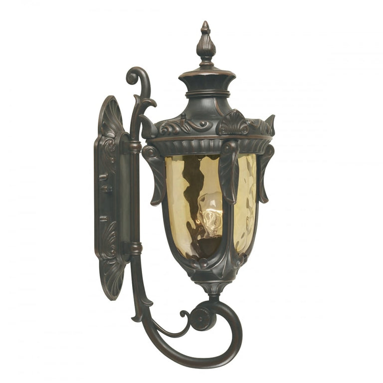 Philadelphia Medium Up Wall Lantern Old Bronze - PH1-M-OB
