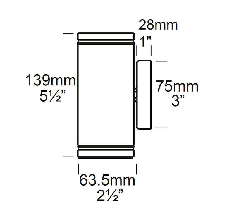 Pillar Lite 12V / 24V Copper - PIL/COP