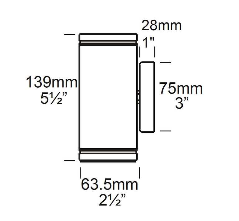 Pillar Lite 12V / 24V Copper - PIL/COP
