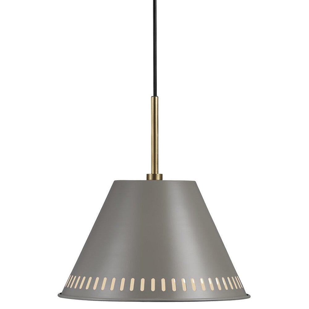 Pine 1 Light Pendant Matt Grey - 2010353010