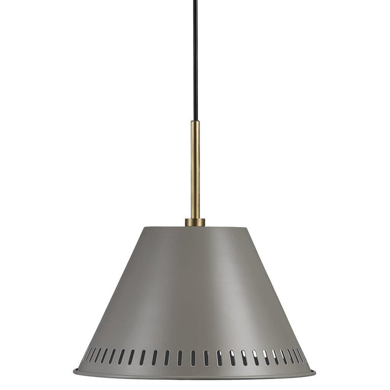 Pine 1 Light Pendant Matt Grey - 2010353010