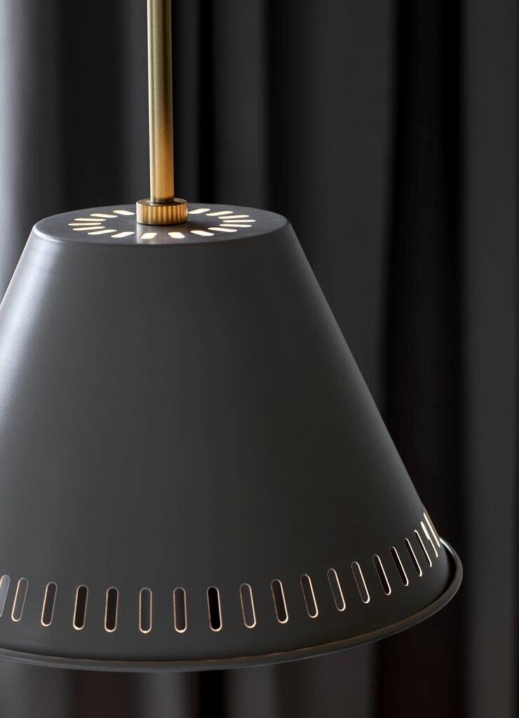 Pine 1 Light Pendant Matt Grey - 2010353010