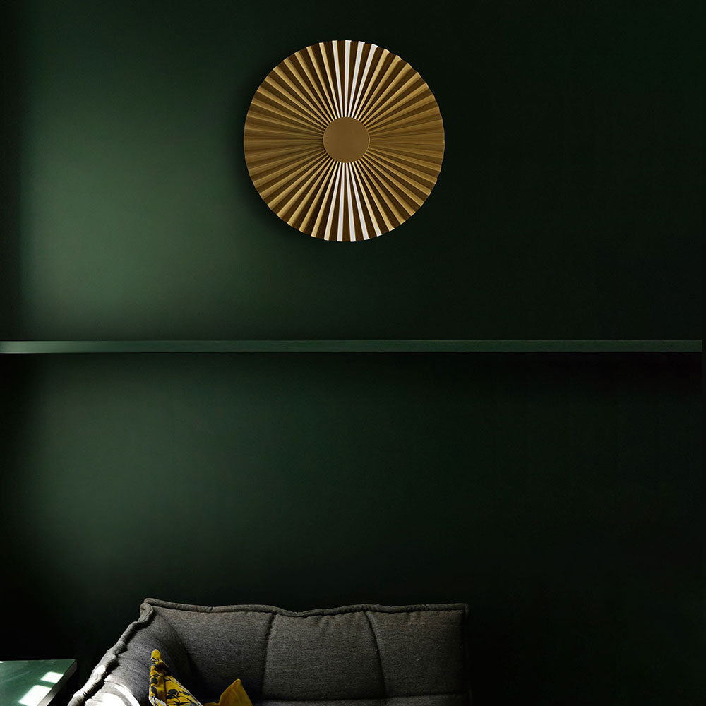 Plie Small 8W LED Wall Light Natural Brass / Warm White - 284.04.ON