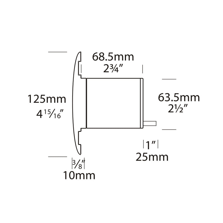 Pool Lite Pure LED Stainless Steel / Warm White / Wide / Clear - POOL/L