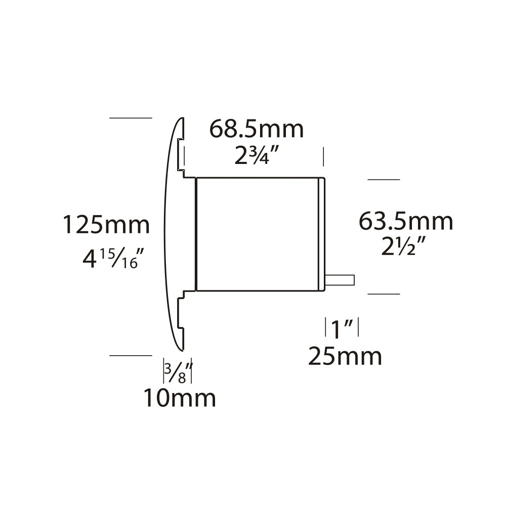 Pool Lite Pure LED Stainless Steel / Cool White / Wide / Clear - POOL/L