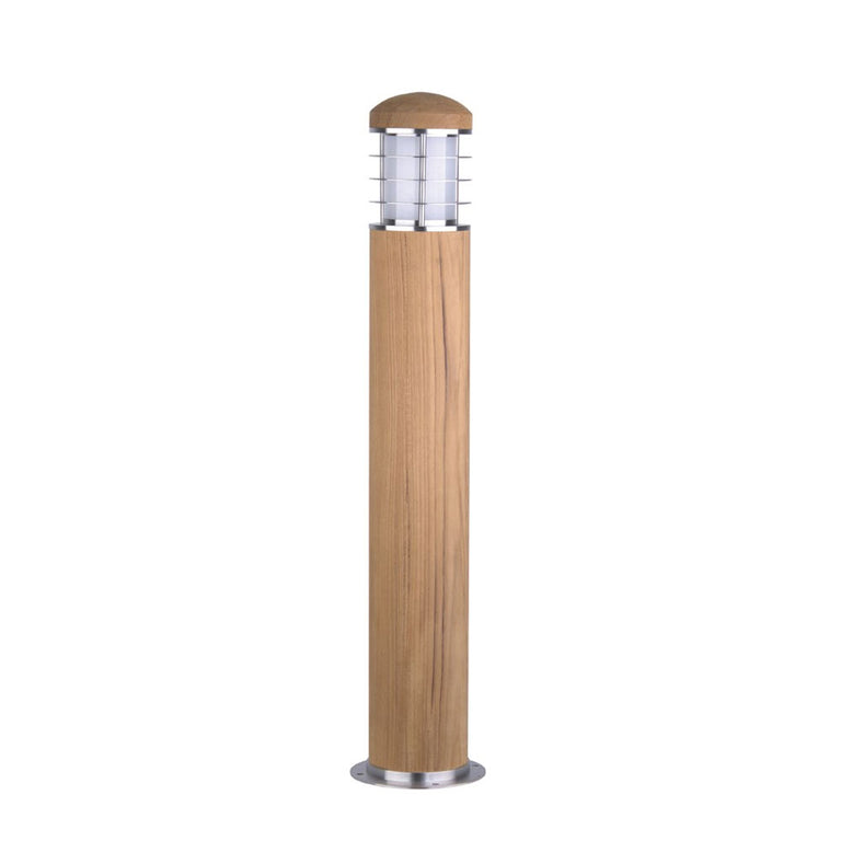 Poole Bollard 316 Stainless Steel & Teak - GZ/POOLE/B