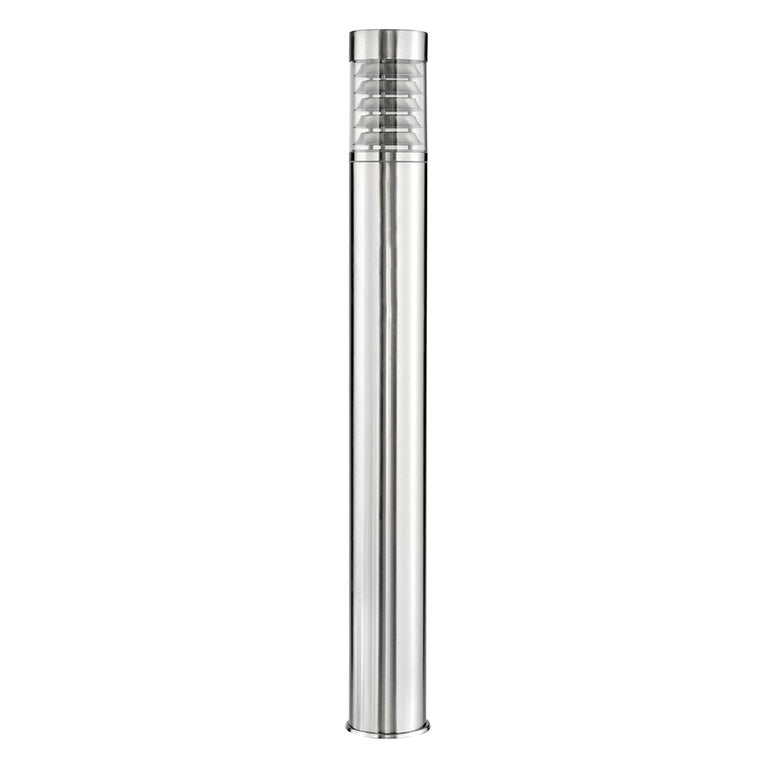 Portico 900mm Louvered Bollard Stainless Steel - 18051/16