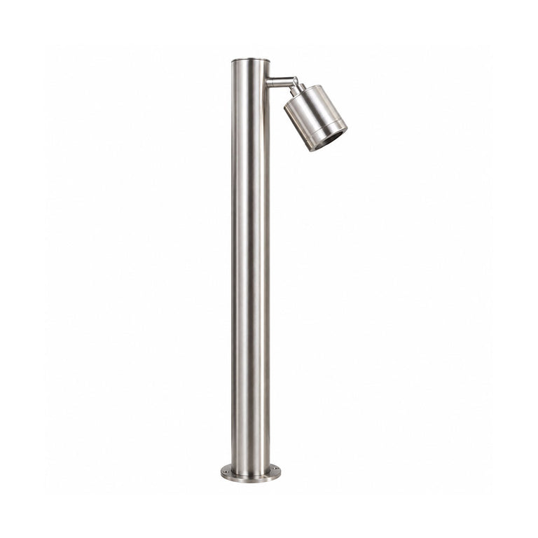 Pathway 10W 12V DC Single Adjustable LED Bollard Light 316 Stainless Steel / Tri-Colour