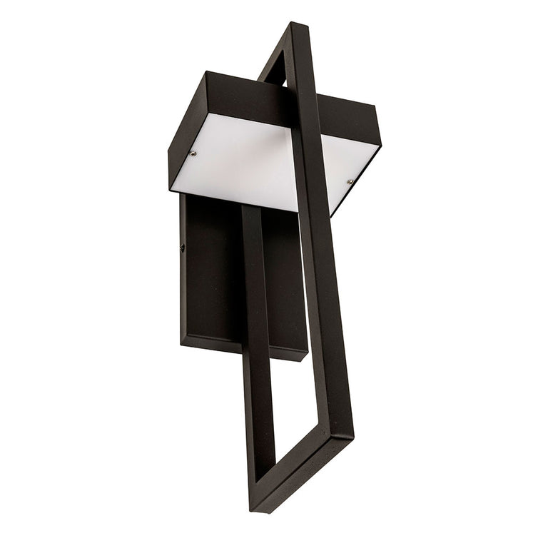 Procida Large LED Outdoor Wall Light Black / Tri-Colour - PROCIDA-Large