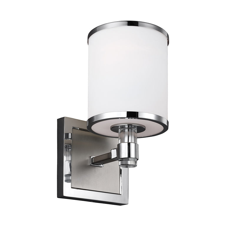 Prospect Park 1 Light Wall Light Satin Nickel / Chrome - FE-PROSPECT-PARK1