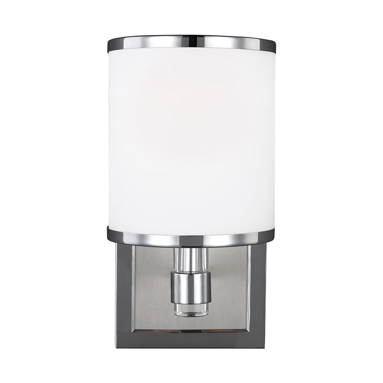 Prospect Park 1 Light Wall Light Satin Nickel / Chrome - FE-PROSPECT-PARK1