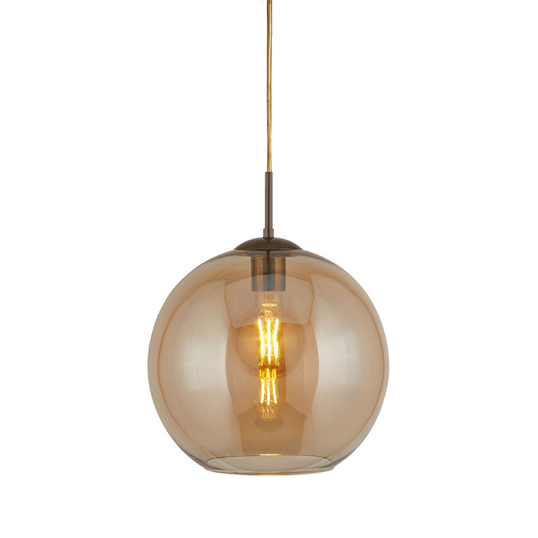 Globe Mini Pendant Light Antique Brass - QH1621-AM
