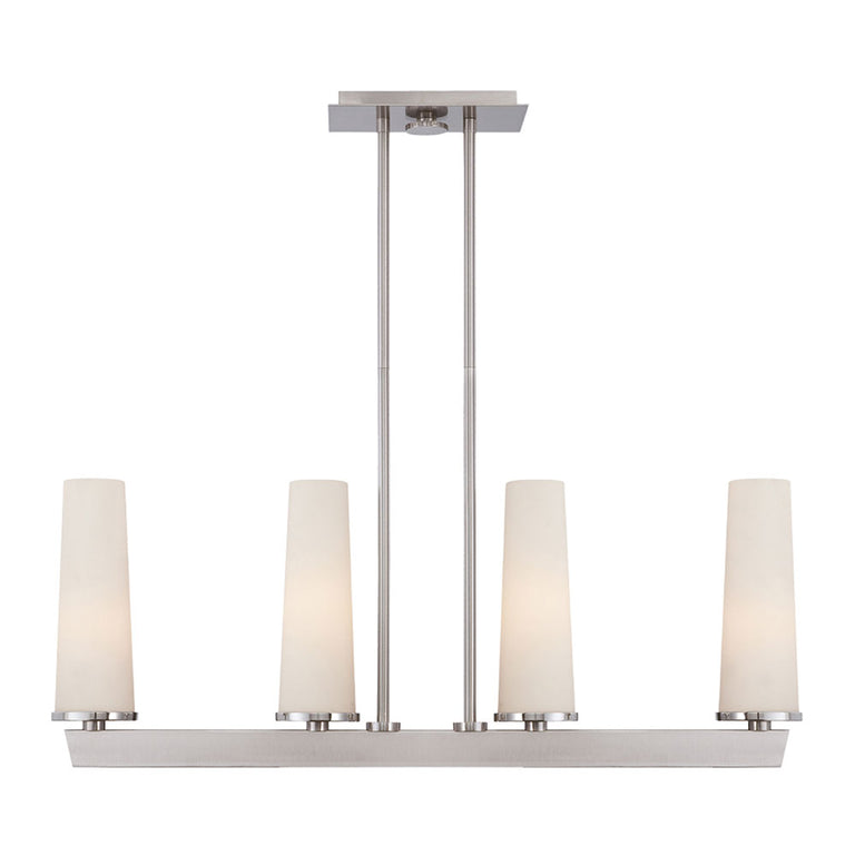 Uptown Chelsea Loft 4lt Pendant Brushed Nickel - QZ-CHELSEA-LOFT-P