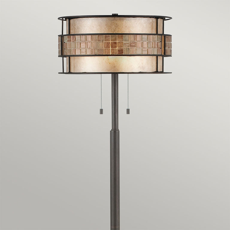 Laguna Floor Lamp Renaissance Copper - QZ-LAGUNA-FL-A