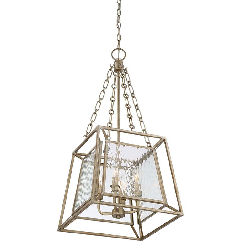 Lakeside 4 Light Pendant Vintage Gold - QZ-LAKESIDE4-P-A