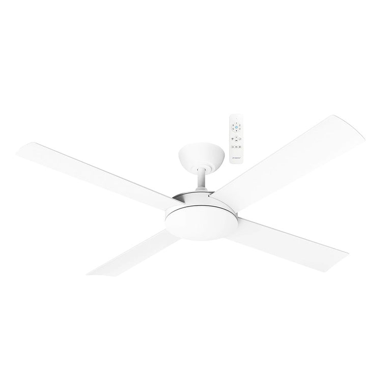 Quantum 52" DC Ceiling Fan Matt White - MQDC134WR