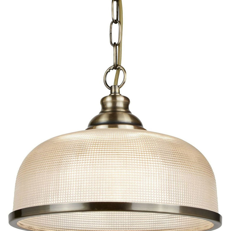 Edwin Decorative Single Pendant Antique Brass - R1682-AB