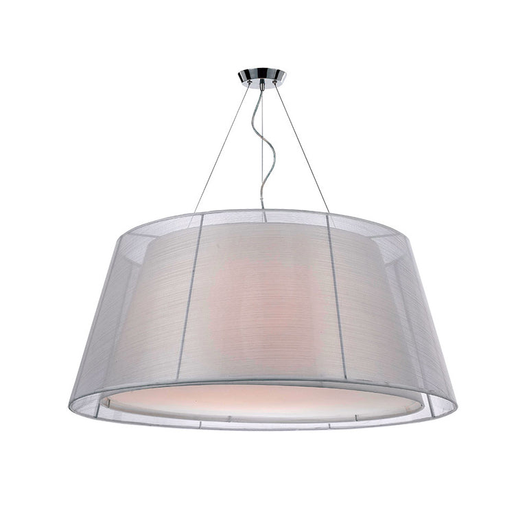 Rachel 5 Light Pendant Large White - Rachel PE90-WH