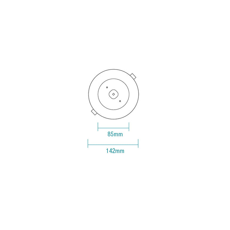 Recessed 2W LED Spitfire White - TLSE23W